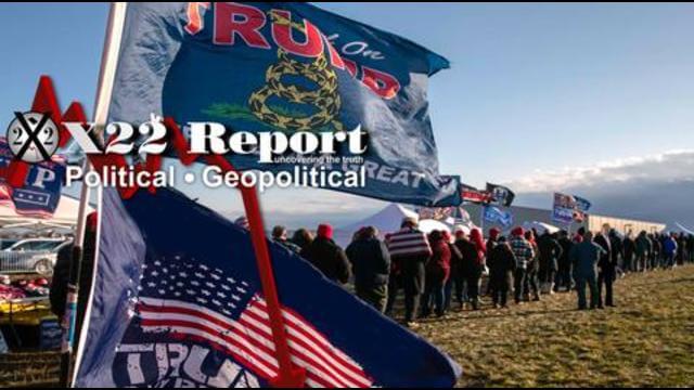 X 22 report Ep. 2555b - Everything Stated By Trump Will Be Made Public, Follow The Leader