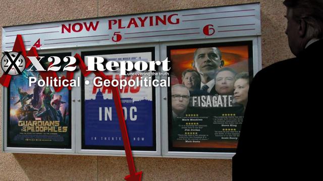 X 22 report Ep. 2640b - All Three Movies Playing At The Same Time, Justice Marker, Comms Blackout