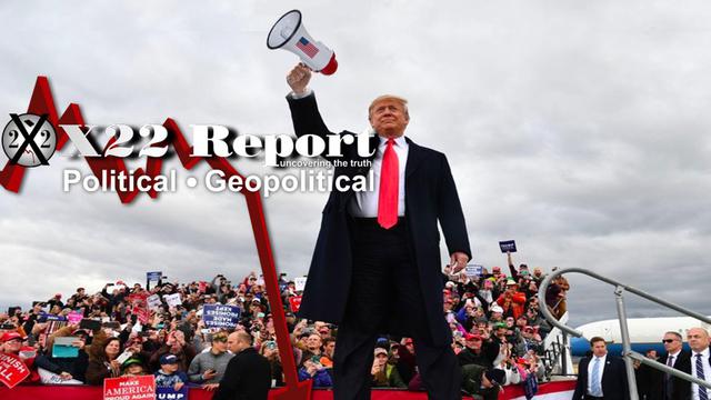 X 22 Report  Ep. 2648b - Trump Confirmed That He Is Returning The Bull Horn Back To ‘We The People’