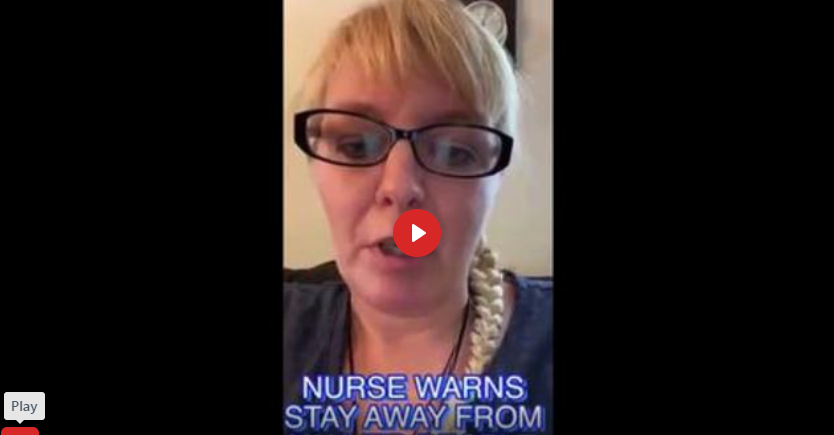 NURSE WARNING: STAY AWAY FROM VACCINATED PEOPLE