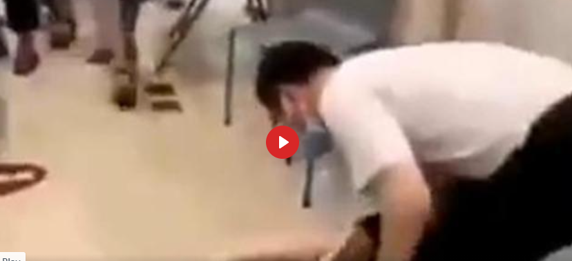 He dies after the V --- A --- X live on camera