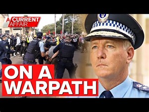 Top cop on warpath with Sydney anti-lockdown protesters | Coronavirus | A Current Affair