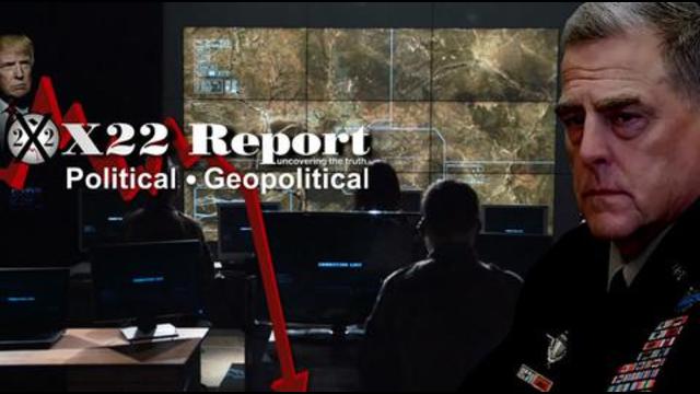 X 22 Report Ep. 2576b - Milley [Marker], DEFCON [1], Non Nuclear, Think Football, NSA Monitoring