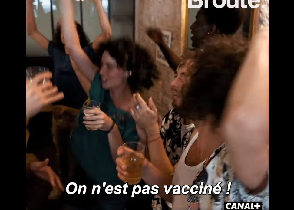 In France, Sanitary pass-pass - Browsing on CANAL +