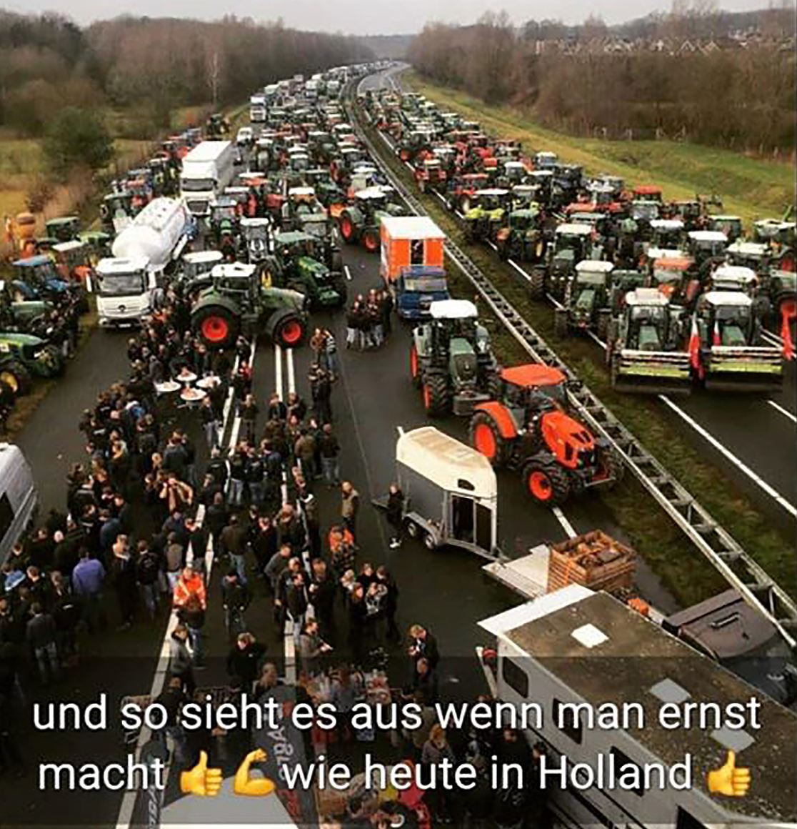 Yesterday in Holland - not a word in the media