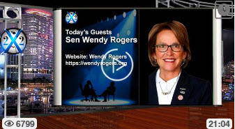 X 22 Report SEN ROGERS - TIME TO TAKE BACK AMERICA, OVERWHELM THE SYSTEM, VOTE, CHANGE IS COMING, RED WAVE