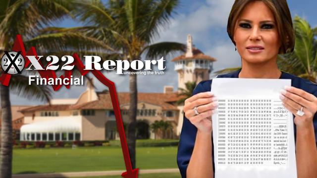 X 22 Report Ep. 2668a - Melania Sends Message, The Economic Path Is Beginning To Form