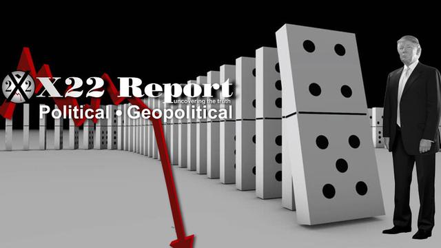 X 22 Report  Ep 2714b - The [DS] Woke The Sleeping Giant, Evil Is Embedded Globally, US Is The First Domino